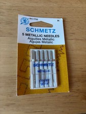 SCHMETZ 5 Metallic Needles 90/14, Brand New