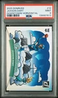 2025 PANINI DONRUSS DOWNTOWN HORIZONTAL #12 JAXSON DART ROOKIE RC PSA 9