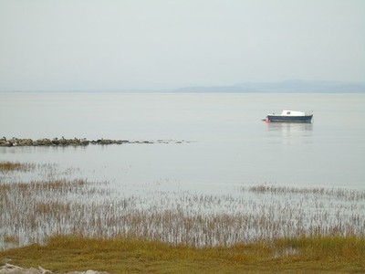 Foto A2 Hest Bank nach Humphrey Head Point aufgenommen am Rand des Autos p c2016