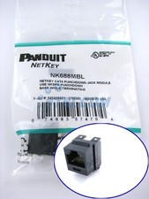 Panduit NetKey NK688MBL Cat6 Keystone Jack Mo...