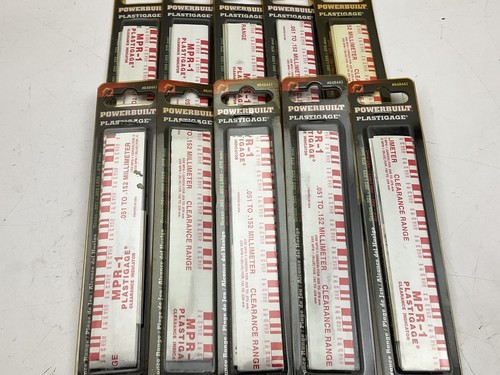 Plastigauge Plastigage Green .001-.003 Rod Main Bearing Clearance strips 3