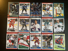 15 NHL Rookie Card Lot Young Guns + Score + Victory + Inserts (UU)