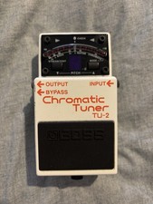 BOSS TU-2 CHROMATIC GUITAR/ BASS TUNER B