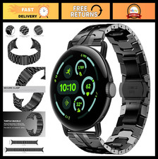 Stainless Steel Metal Band for Pixel Watch 3/4/2/1 - Adjustable Wristband for Me