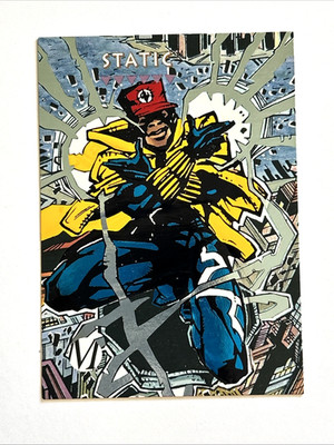 1993 SKYBOX MILESTONE: THE DAKOTA UNIVERSE FOIL EMBOSSED M2 STATIC SHOCK