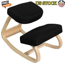 Ergonomic Kneeling Chair Rocking Stool Home Office Posture Relief Support New