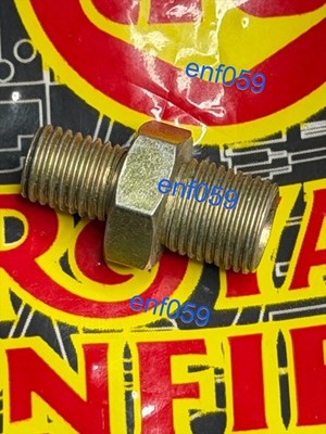 ROYAL ENFIELD OIL UNION ROCKER OIL FEED PIPE UNION . Teilenr. 145120/B. ORIGINAL 