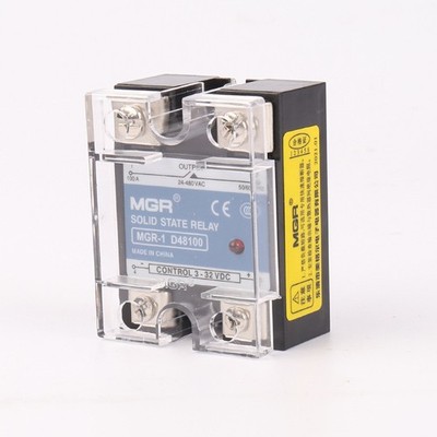 Einphasiges SSR MGR-1 D48100 100A DC zu AC 24-480VAC Lastrelais