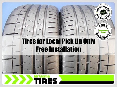 2 PIRELLI P ZERO CORSA PZC4 P XL 255/30R20 USED TIRES 7.7/32 AVG PZERO 2553020