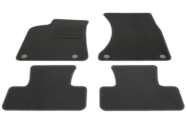 FußMatten Set FüR Audi Q5 8R 2008-2016 Autoteppiche Automatten Basic Set-image