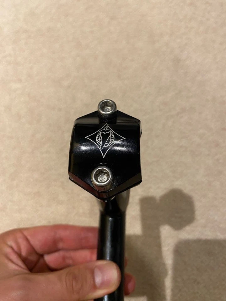 [Суперредкий] сальса 1 дюйм резьба стержень трассы велосипед гонки njs синий ковер - Изображение 4 из 4