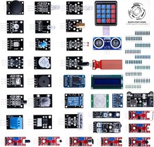 37-in-1 Sensor Module Kit with Tutorial for Arduino UNO MEGA Nano