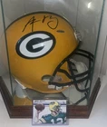 Aaron Rodgers Full Size Replica Signed Packers Helmet Upper Deck COA Must Read