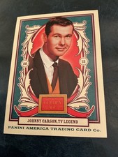 Johnny Carson 2013 Panini Golden Age