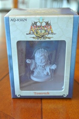 NEW SEALED BOXED Kickstarter EXCLUSIVE Arcadia Quest Mini Promo AQ-KS024 TOMRICK