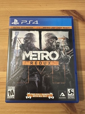 Metro Redux PS4, 2033 and Last Light 2 Campaigns Shooter 2014