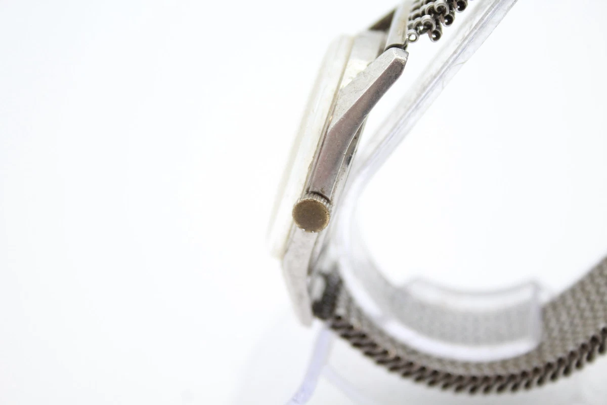Zenith Steel Watch Ref. 9595993 Hand Wind Working