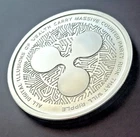 XRP - 2018 Ripple - 1 oz .999 Silver BU Silver Shield 2018 MINIMINTAGE with COA