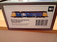 ACCURASCALE ACC2241DCC CL. 50 014 WARSPITE IN BR LARGE LOGO BLUE LIVERY SOUND