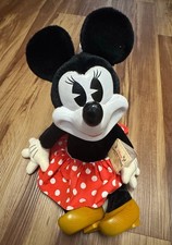 Applause Disney Minnie Mouse Collectible Classics Wood sculpt Series Plush 1988