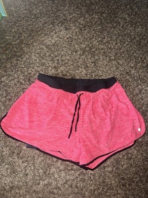 Layer 8 Women's Pink Qwick-Dry Athletic Running Shorts Size Small