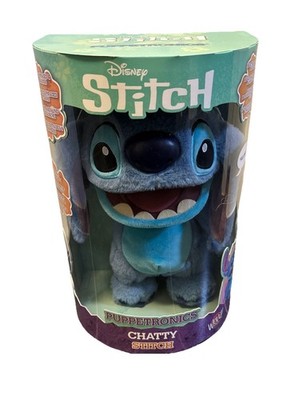 Disney Real FX Chatty Stitch Puppe Handpuppe Interaktiv 50 Sounds Spielzeug