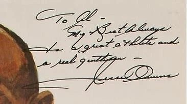 1960's 20"x30" Lincoln-Mercury, Signed/Auto, Jesse Owens, w/LOP, 1 of 1 Foto 2 de 2