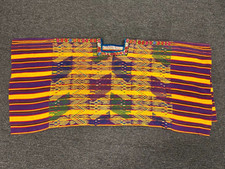 Vintage Hand Woven Embroidered GUATEMALAN HUIPIL Blouse Top Poncho Velvet Accent