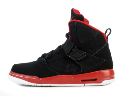 Nike Air Jordan Flight 45 Jungen SCHWARZ Turnschuhe Sneaker NEU 845095-002