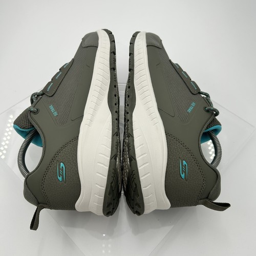 Zapatos de senderismo Skechers Bob’s SQ Trail para mujer talla 10 espuma viscoelástica 117404 oliva - Imagen 6 de 11