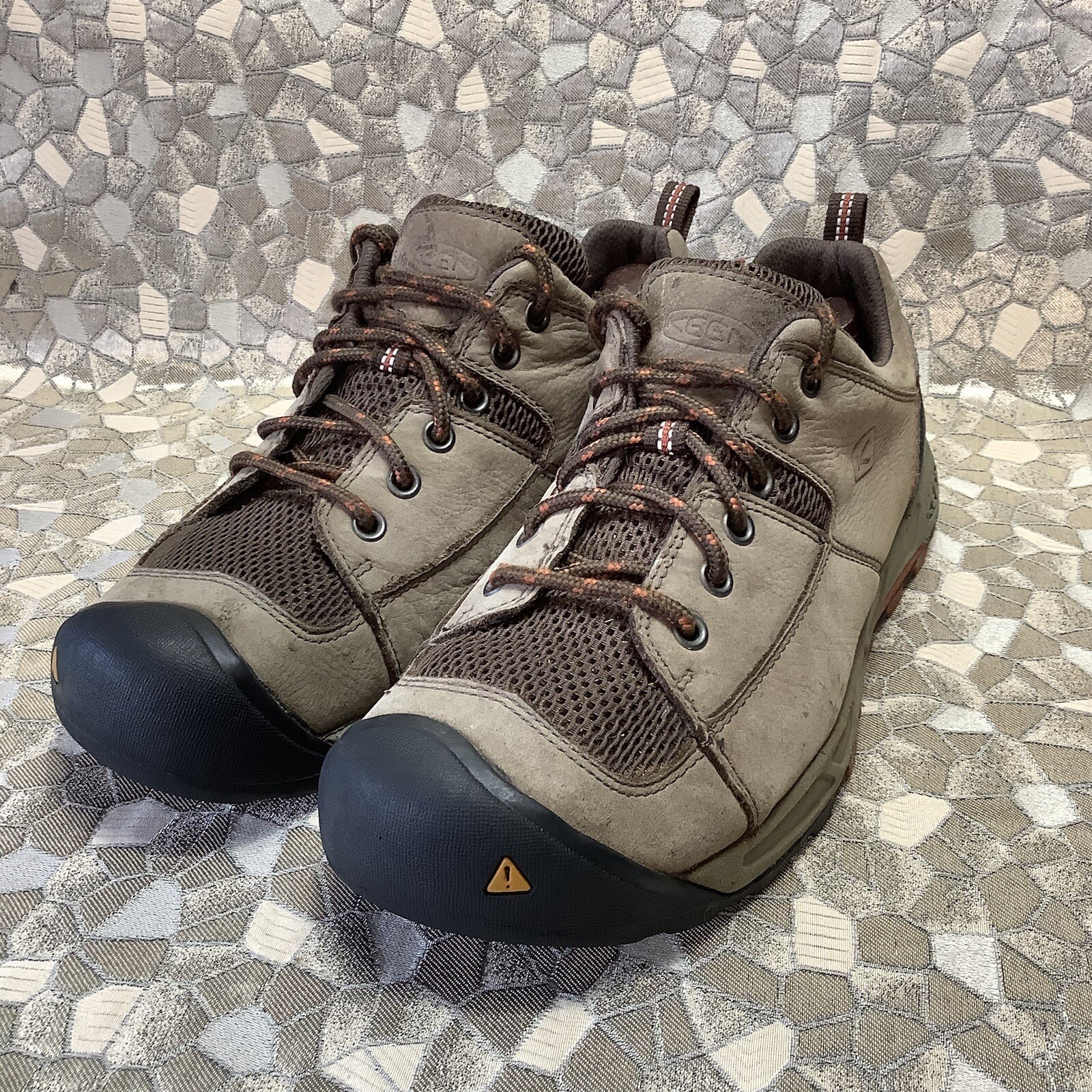 KEEN rara scarpa da trekking trail STRETCHITA cioccolato bruciato henné 42 uomo 9