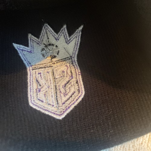 NWOT Black New Era Sacramento Kings Uncuffed Skull Cap Knit Winter Beanie - Picture 3 of 4