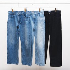 UNIQLO JW ANDERSON Jeans Rectos 21-36 pulgadas 3 Colores Mujeres De Japón 476209 Nuevo