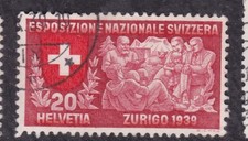 Switzerland 1939 National Exhibition Zurich Italian 20c Fine Used SG 392I VGC