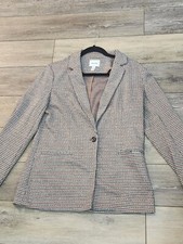 Nine West plaid blazer size medium petite
