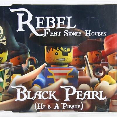 Music Musik MAXI Rebel Feat Sidney Housen   Black Pearl (He's A Pirate) Sehr Gut