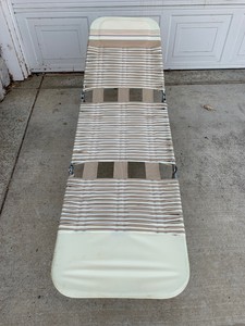 vinyl beach chair