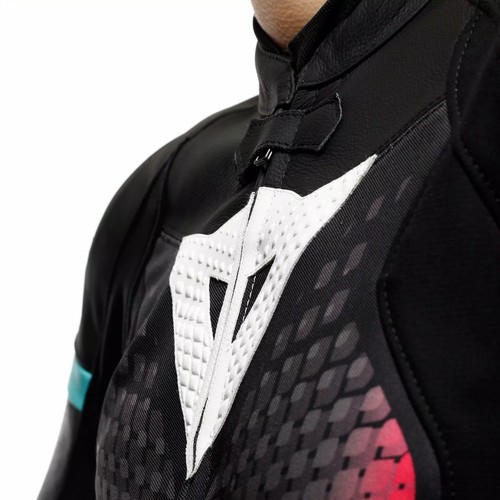Dainese Fulminea Lady 2tlg. Lederkombi, black/anthracite/white, Gr. 38 (itl. 44) - Bild 5 von 5