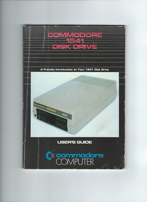 1982 Commodore 1541 Disk Drive Manual User's Guide C64 Vintage Computer