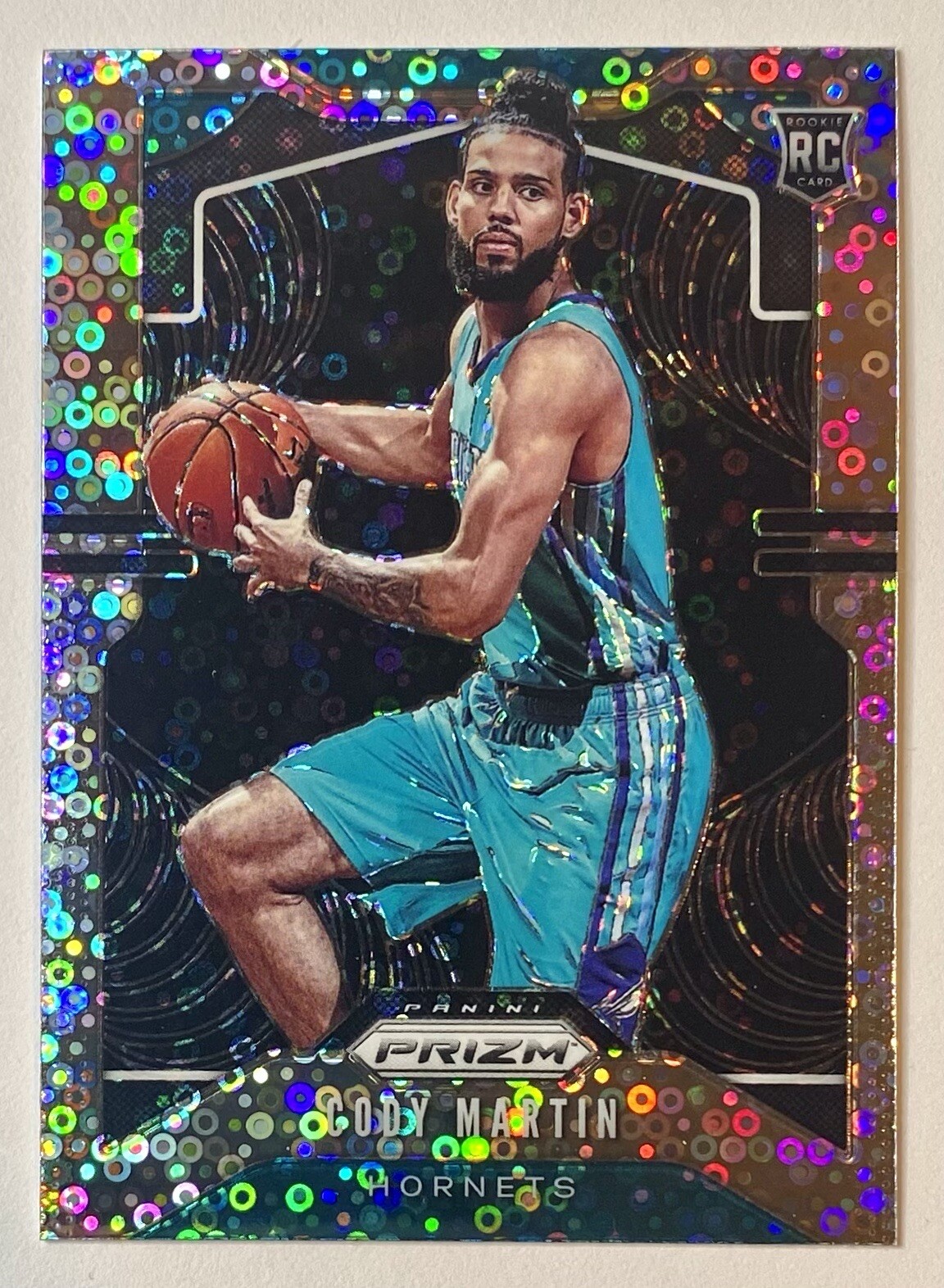 2019-20 Prizm Cody Martin Silver Disco Rookie Refractor SP RC #278 Fast Break