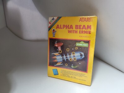 NEW FACTORY SEALED ALPHA BEAM W/ERNIE GAME  FOR PAL  ATARI 2600 + 2600+ PLUS #K5