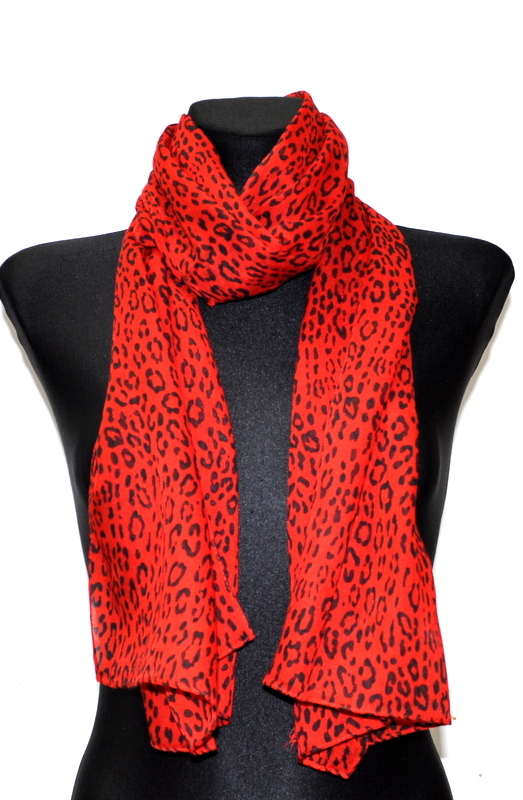 YWSOTRE Pink Leopard Damenschal - Vielseitiges Modeaccessoire 119cm