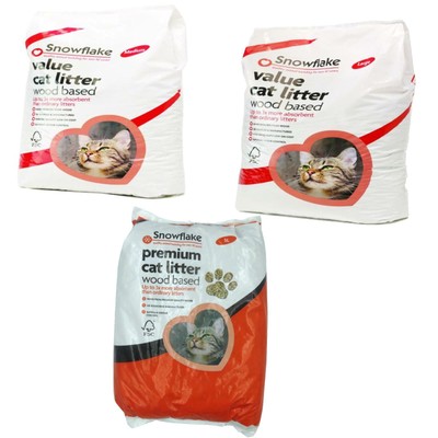 snowflake cat litter