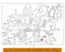 GM OEM 16-20 Envision Passenger Seat Components-Lumbar Switch 23175801