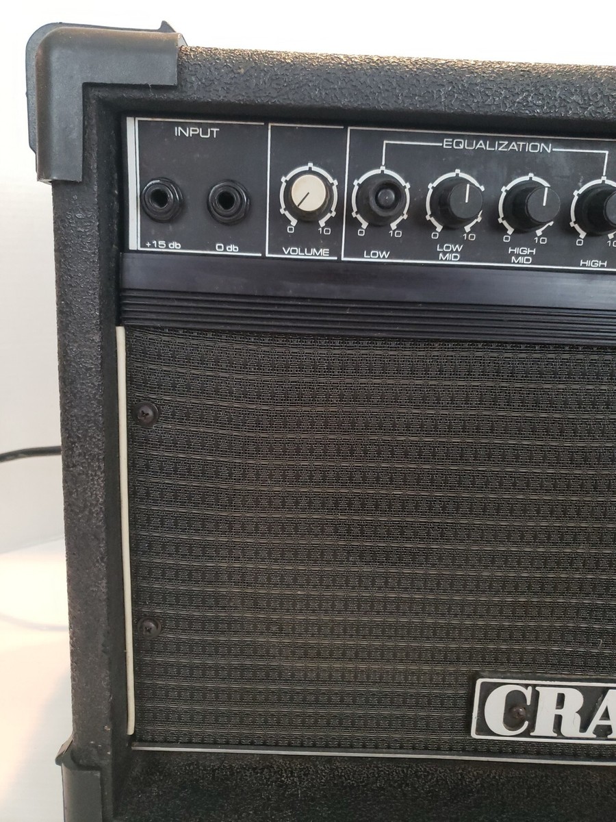 Crate B 10XL Bass Electric Guitar Amp Amplifier Works Great