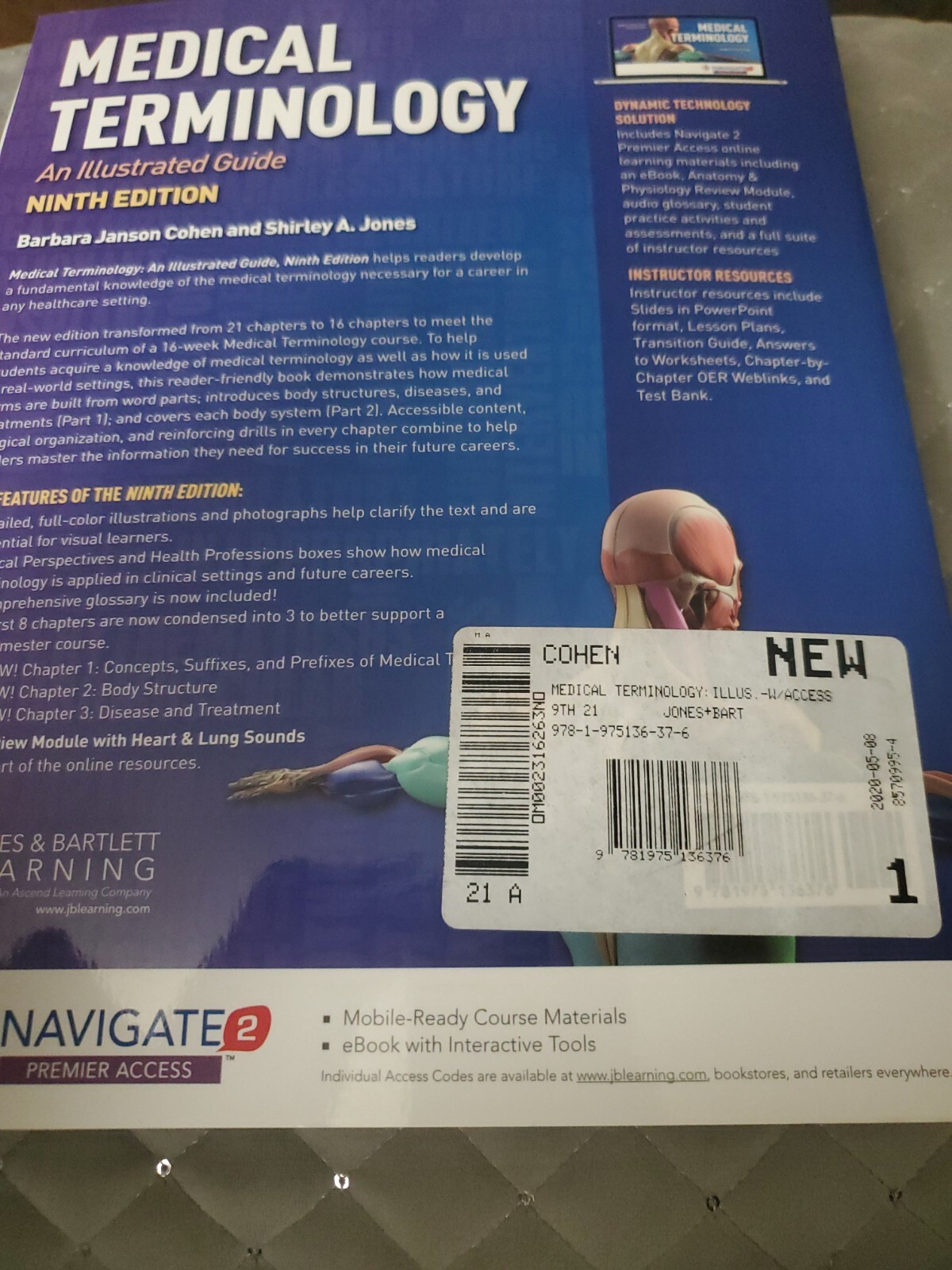 MEDICAL TERMINOLOGY BOOK AN ILLUSTRATED GUIDE NINTH EDITION *BRAND NEW* 9781935036302 eBay