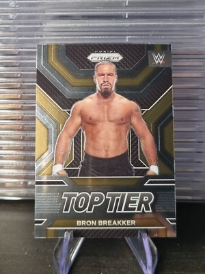 2023 Panini Prizm WWE Bron Breakker Top Tier Insert Card #11