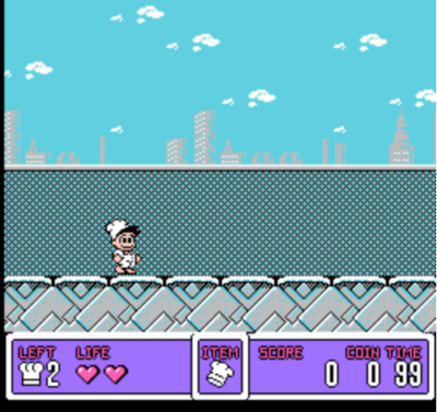 Panic Restaurant Wanpaku Kokkun no Gourmet World NES Famicom From