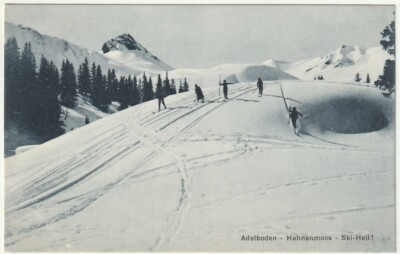 ADELBODEN - SWITZERLAND - SWITZERLAND - HAHNENMOOS - SKI HEALING! -70697-