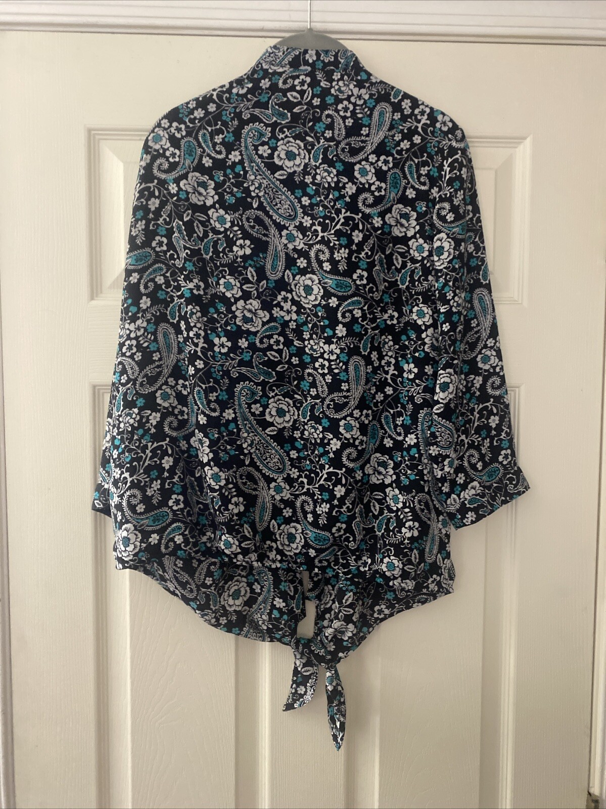 Talbots Womens Floral Pattern Button Up Top Blous… - image 7